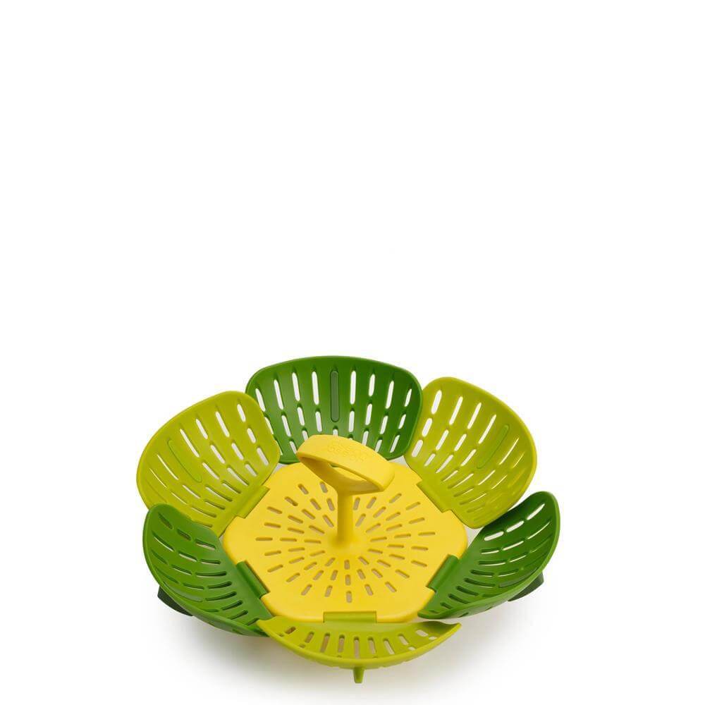 Joseph Joseph Bloom Green Folding Steamer Basket